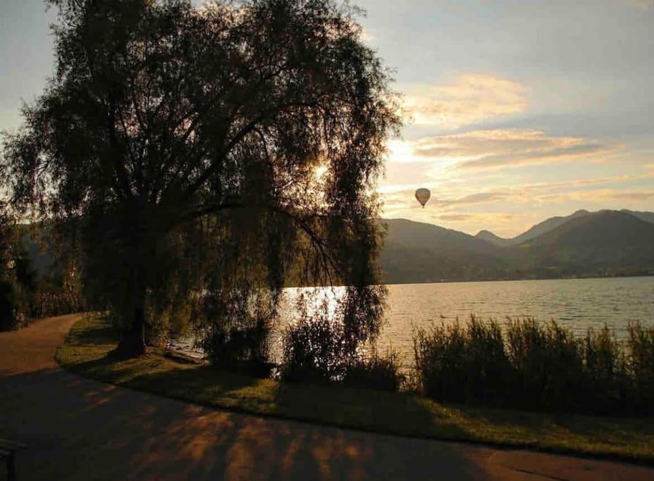 See- Und Bergblick In Bestlage Am Tegernsee Ngoại thất bức ảnh