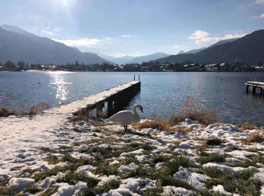 See- Und Bergblick In Bestlage Am Tegernsee Ngoại thất bức ảnh